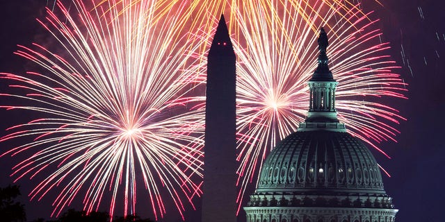 Capitol fireworks