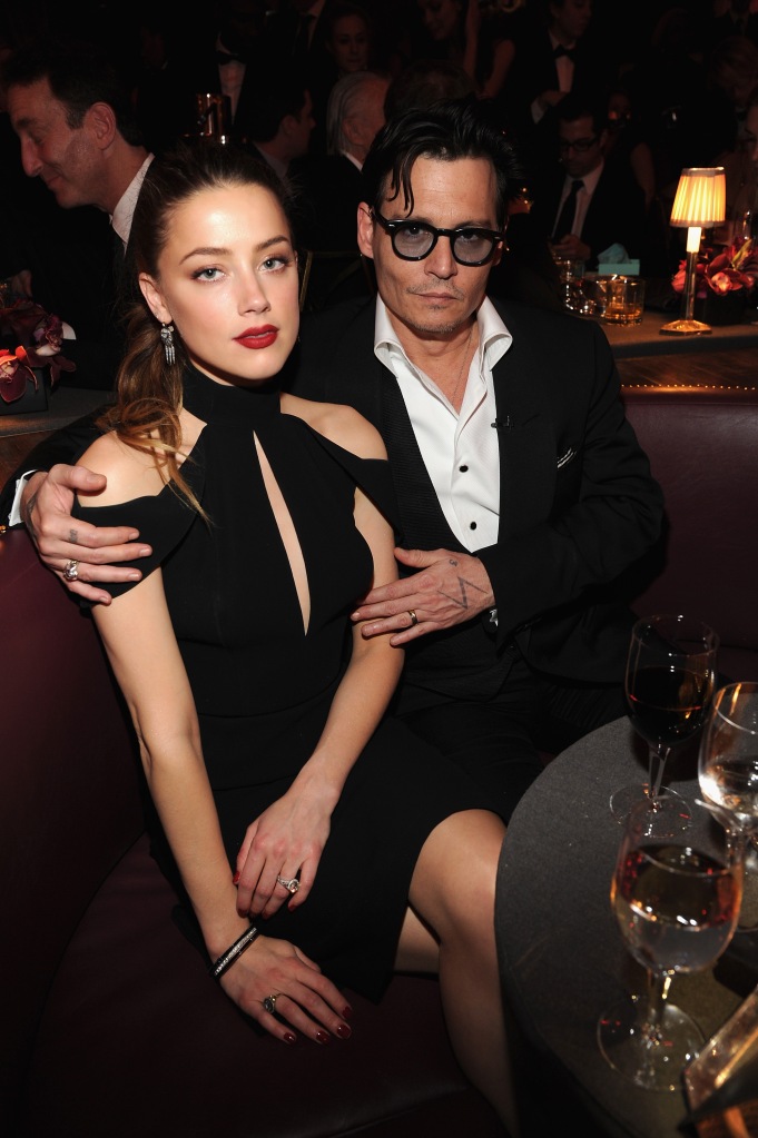 NEW YORK, NY - MAY 06:  Actress Amber Heard and Johnny Depp attend Spike TV's "Don Rickles: One Night Only" on May 6, 2014 in New York City.  (Photo by Kevin Mazur/Getty Images for Spike TV)