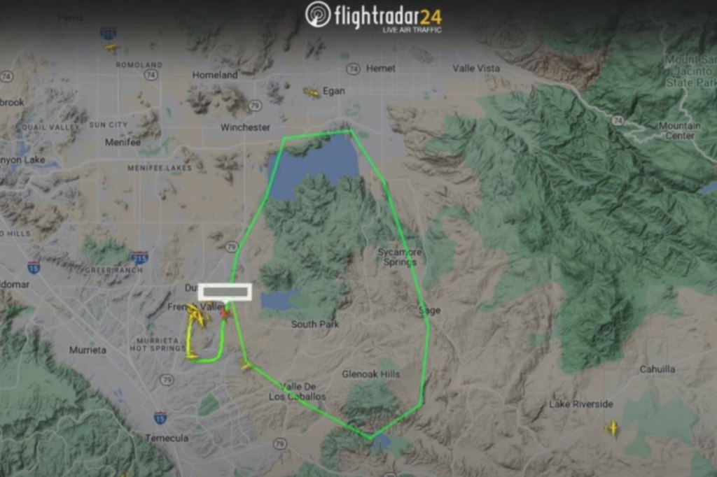 Flightradar map