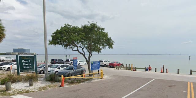 Exterior of Ben T. Davis Beach in Tampa